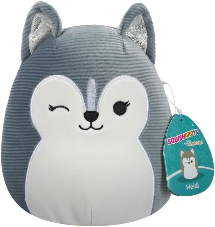 Squishmallows Squisharoys 7.5 Inch Plush - Heidi The Husky