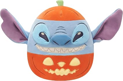 Squishmallows Original 8-Inch Disney Stitch in Pumpkin