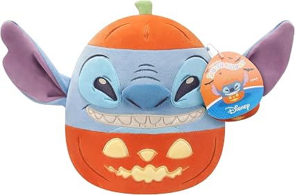 Squishmallows Original 8-Inch Disney Stitch in Pumpkin