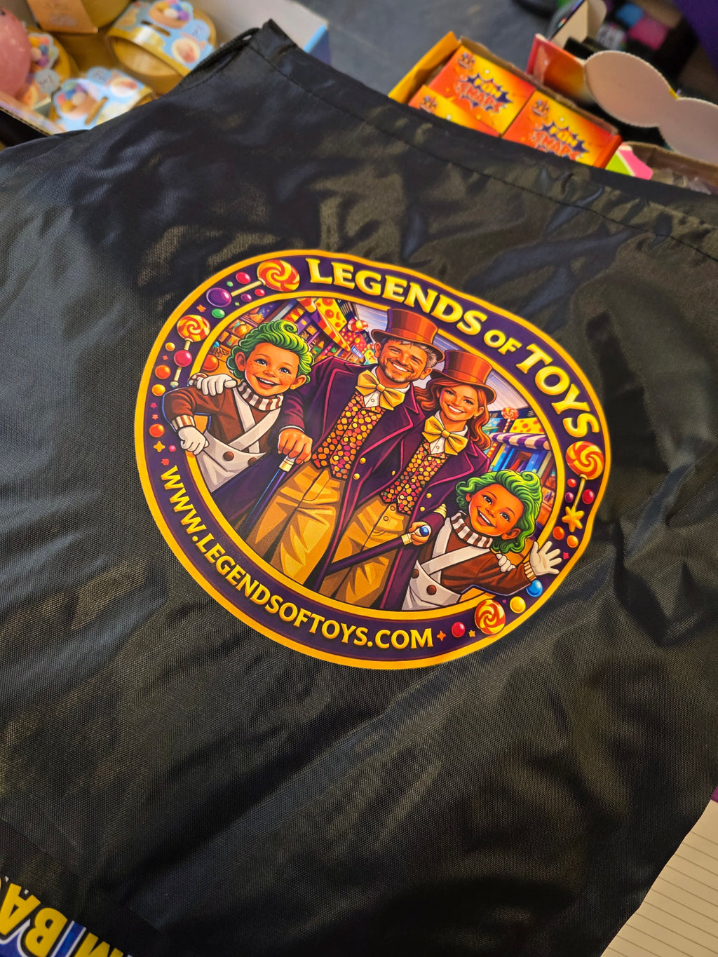 LEGENDS OF TOYS - DRAWSTRING BAG