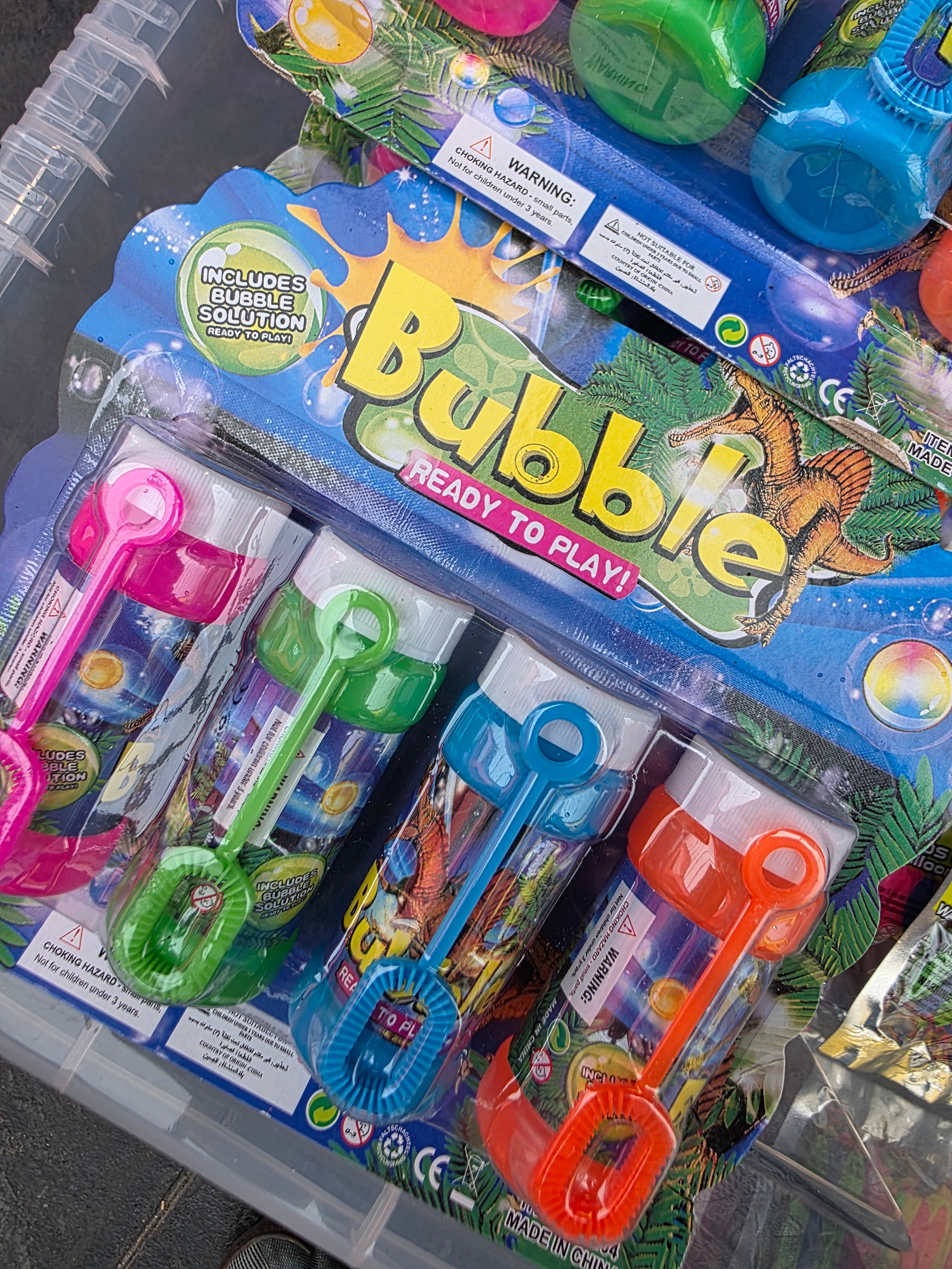 Bubbles pack of 4