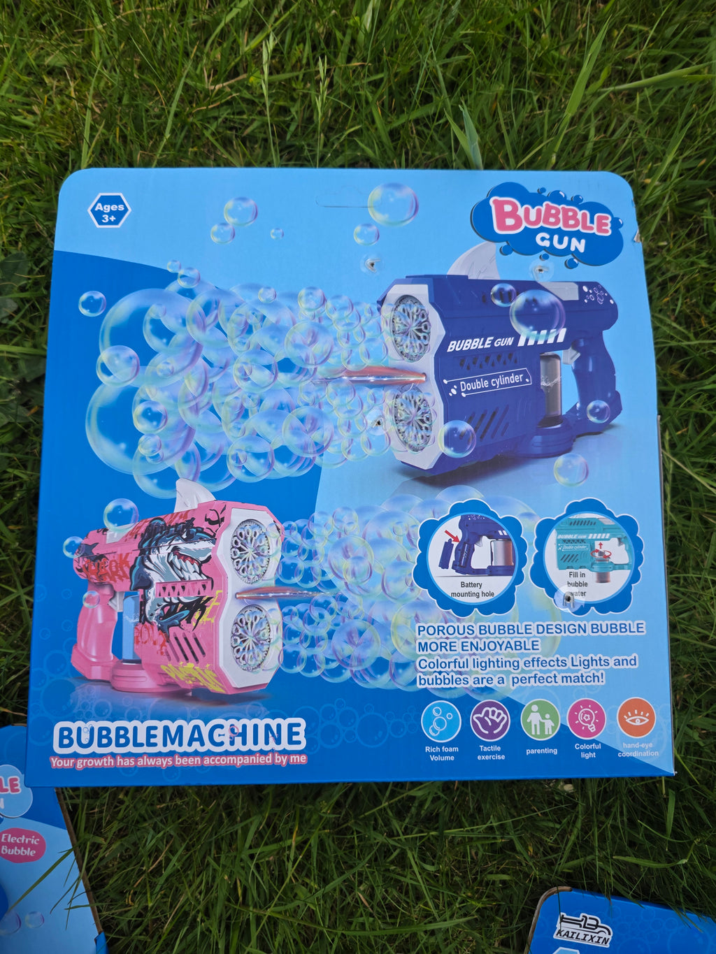 Shark double headed bubble gun 🔫 🫧