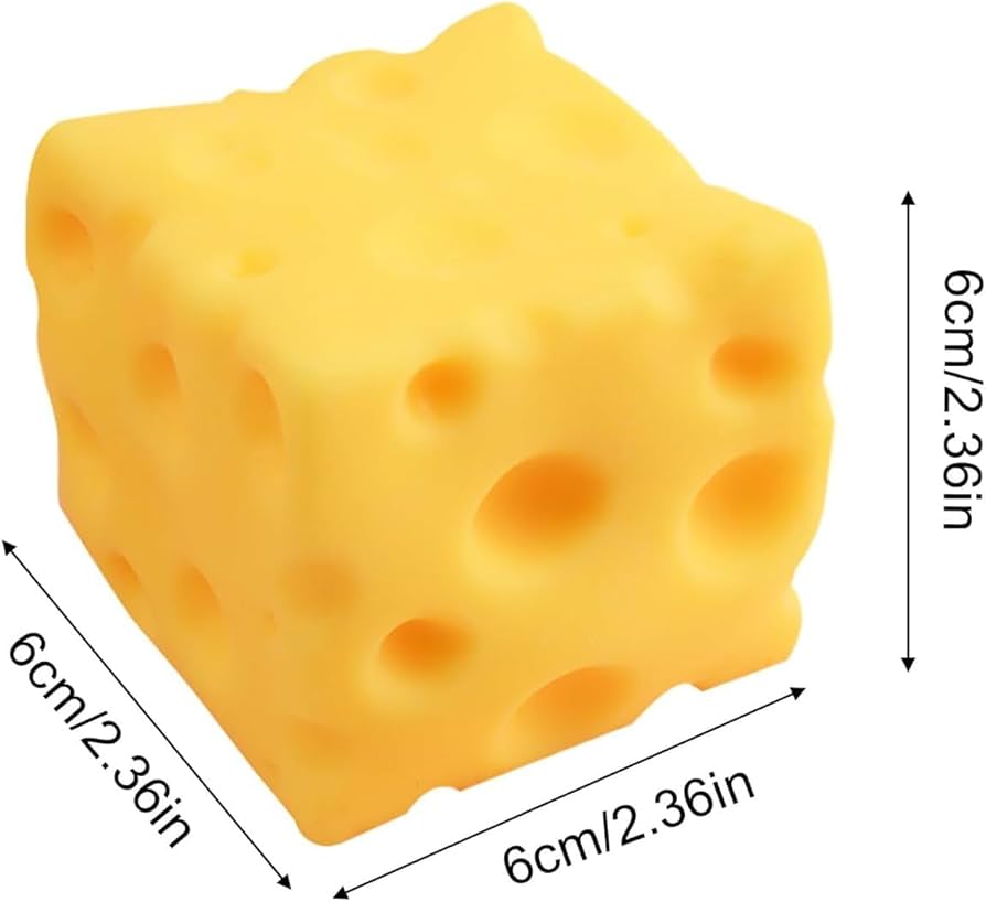 Squishy Cheese - 6cm