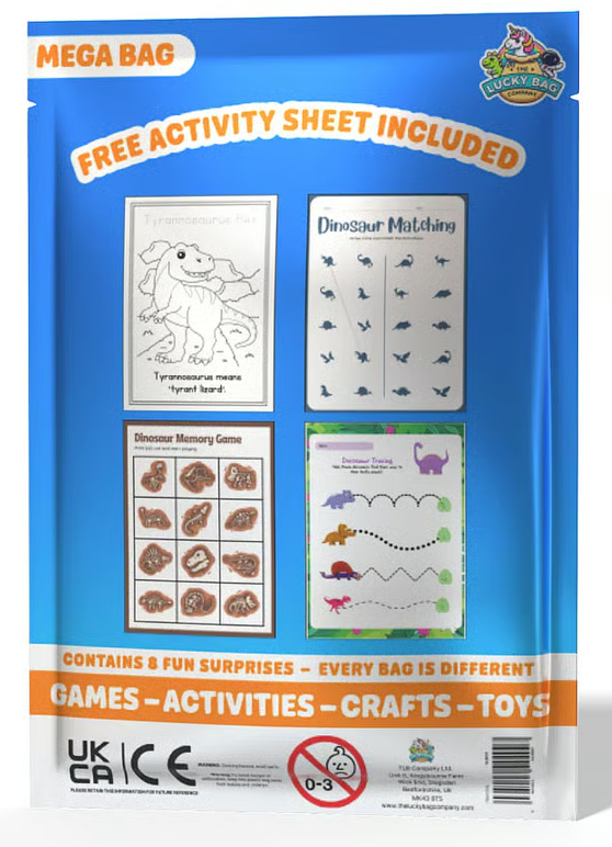 Dinosaur Mega Lucky Bag