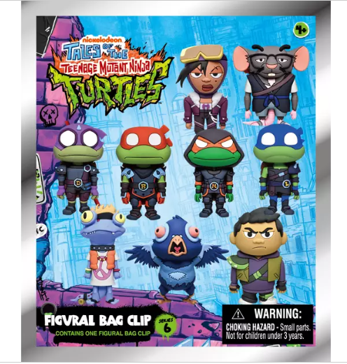 Tales of Teenage Mutant Ninja Turtles Series 6 Bag Clips