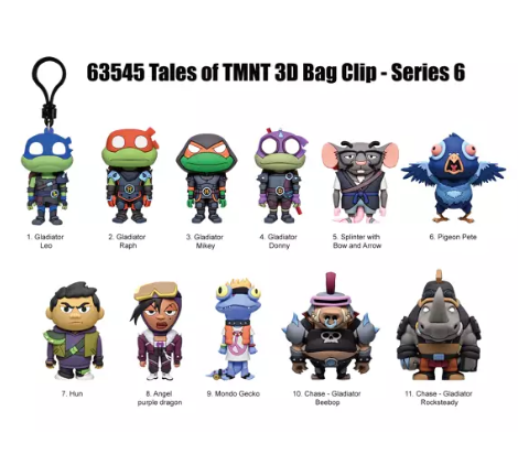 Tales of Teenage Mutant Ninja Turtles Series 6 Bag Clips