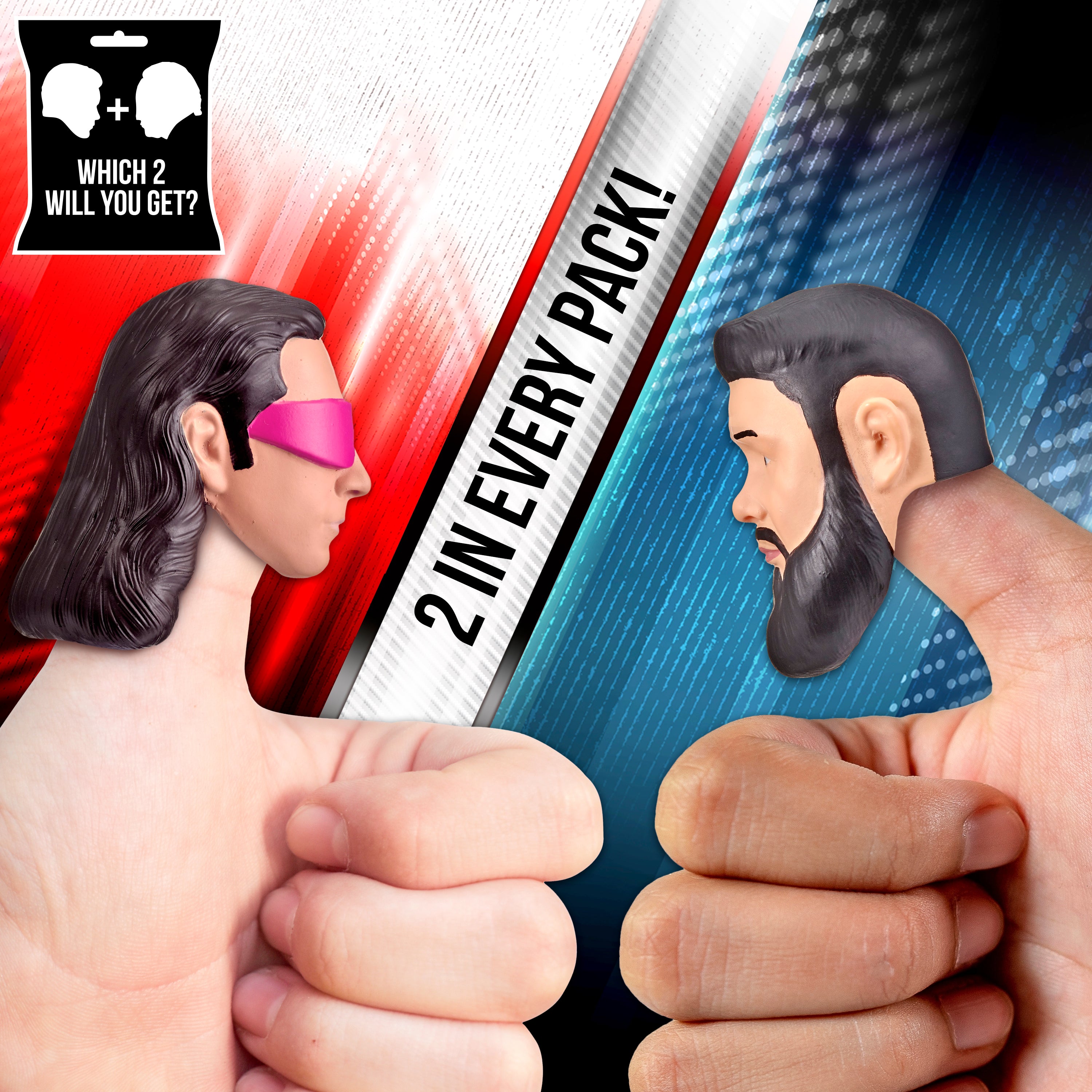 WWE Thumb War Superstars Twin Pack Series 1