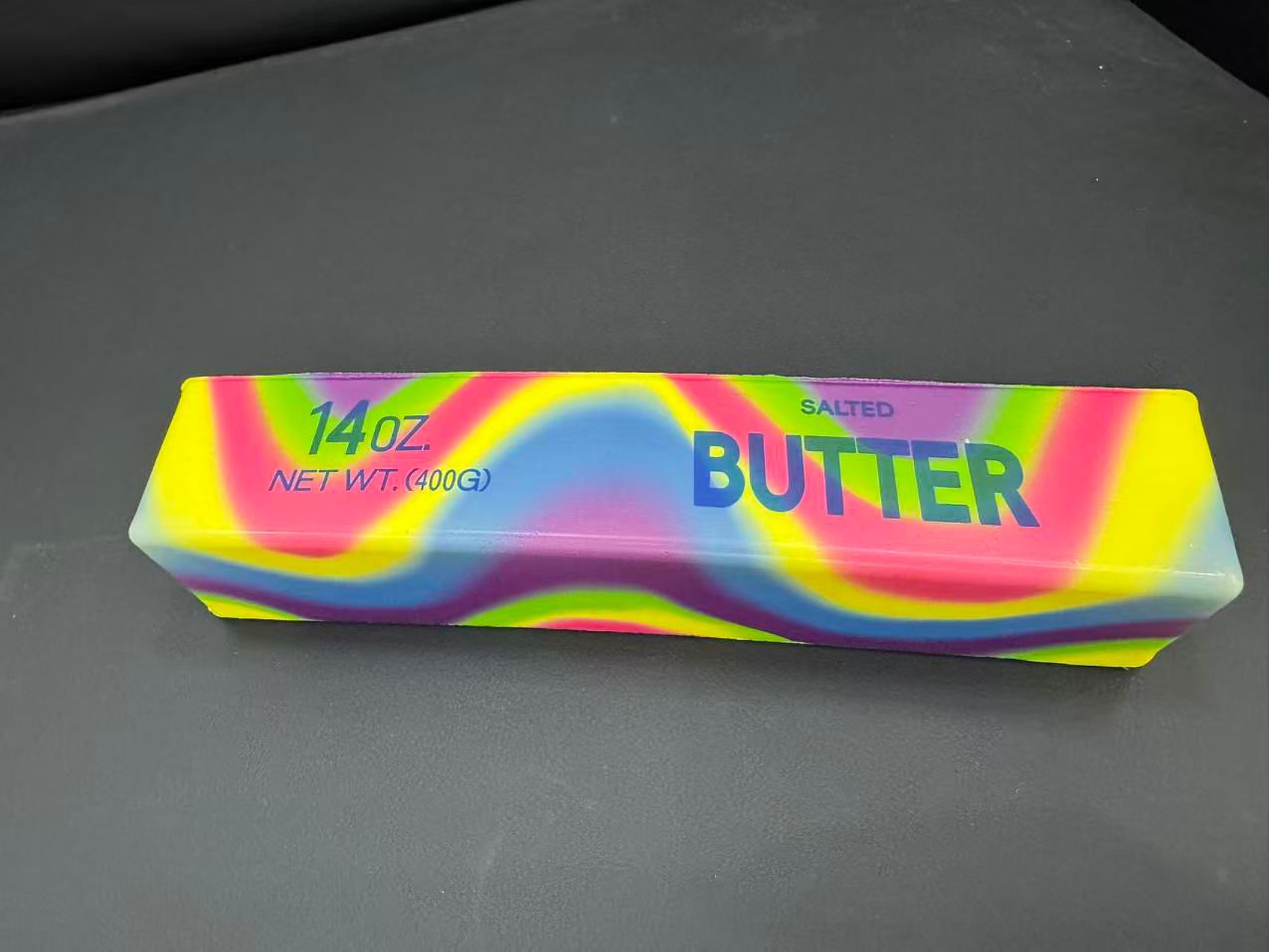 XL Rainbow viral butter