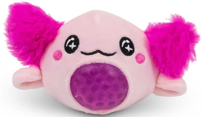AXOLOTL PLUSH SQUISH BALL ASSORTED