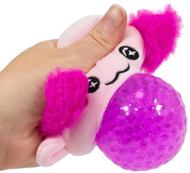 AXOLOTL PLUSH SQUISH BALL ASSORTED