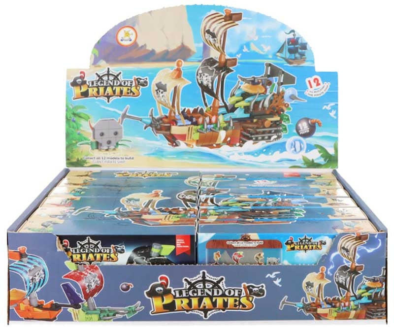 BLOCKS PIRATE KIT ASSORTED