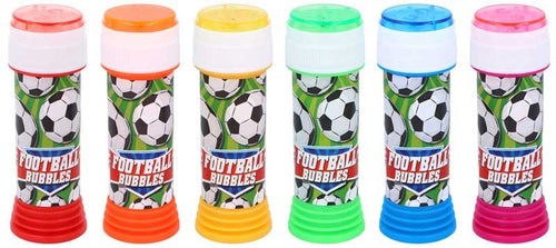 BUBBLE TUBS FOOTBALL 50ML W/PUZZLE MAZE TOP ASSORTED