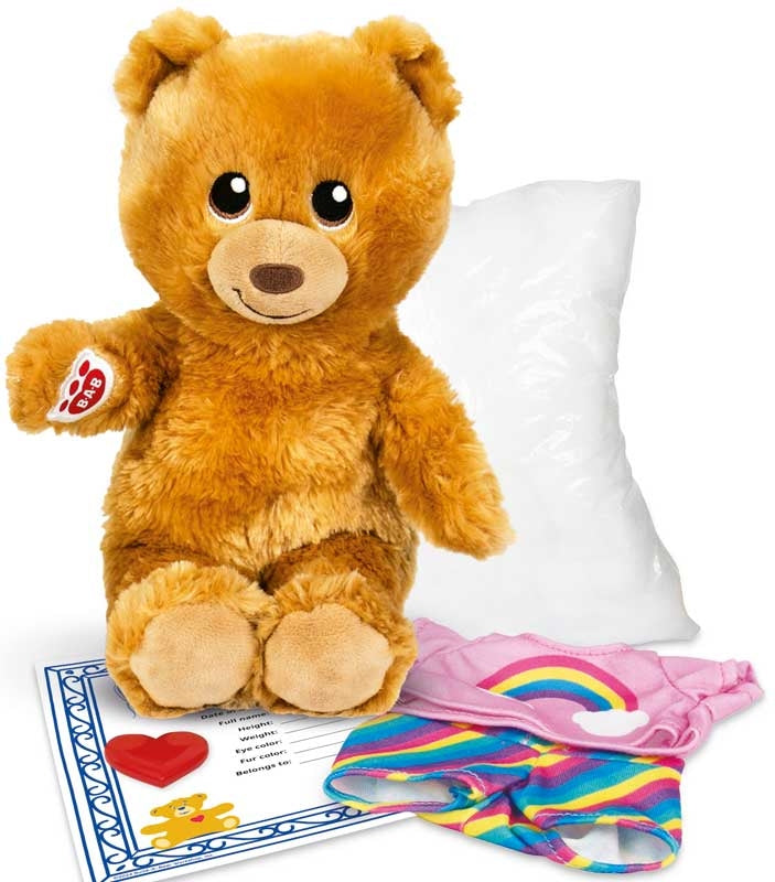 CASDON BUILD-A-BEAR WORKSHOP FURTASTIC BEAR AND OUTFIT PACK