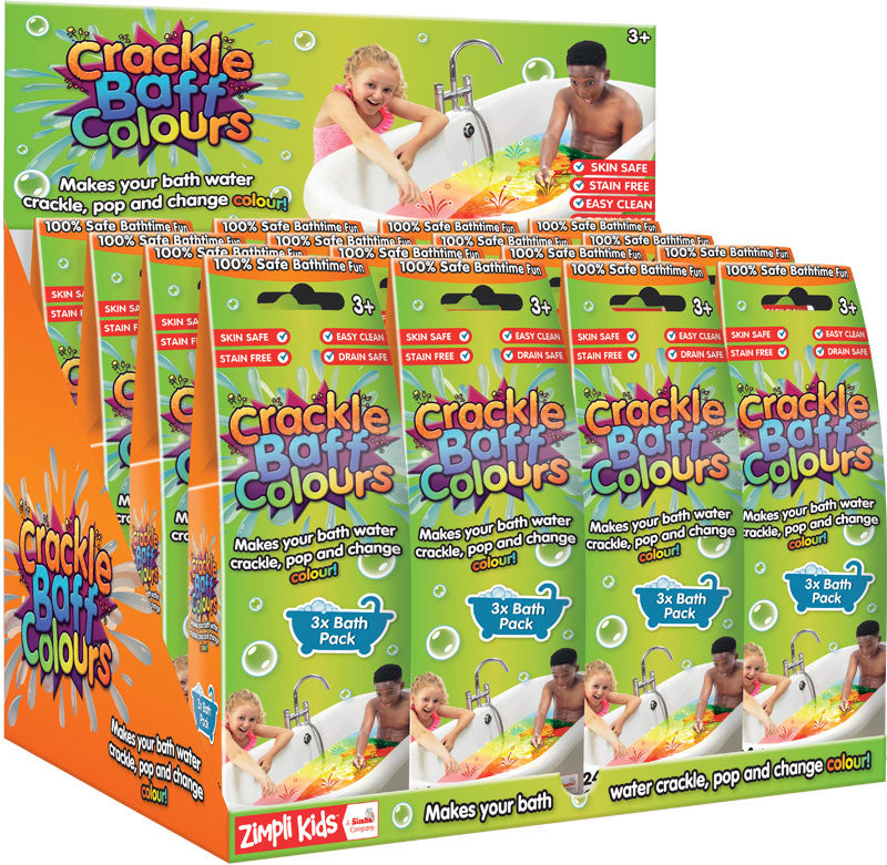 CRACKLE BAFF COLOURS - 30G 3 PACK ASSORTED
