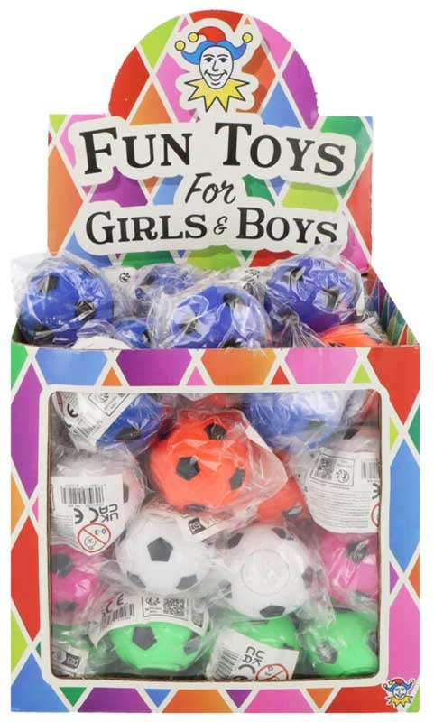 FOOTBALL SPINNER 3.5CM ASSORTED
