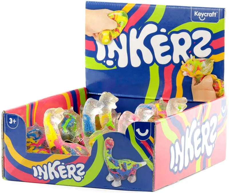 INKERZ DINOSAUR PAINT SENSORY TOY ASSORTED