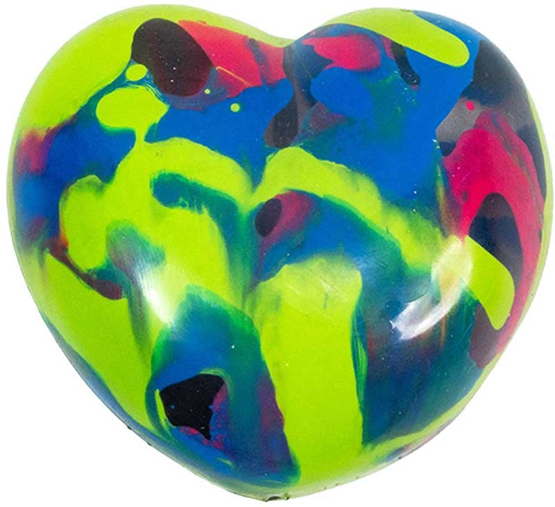 INKERZ HEART PAINT SENSORY TOY ASSORTED