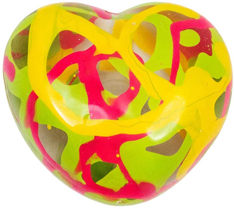 INKERZ HEART PAINT SENSORY TOY ASSORTED