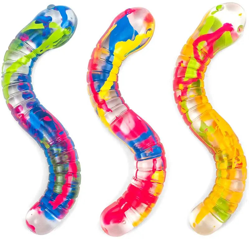 INKERZ SNAKE PAINT SENSORY TOY ASSORTED