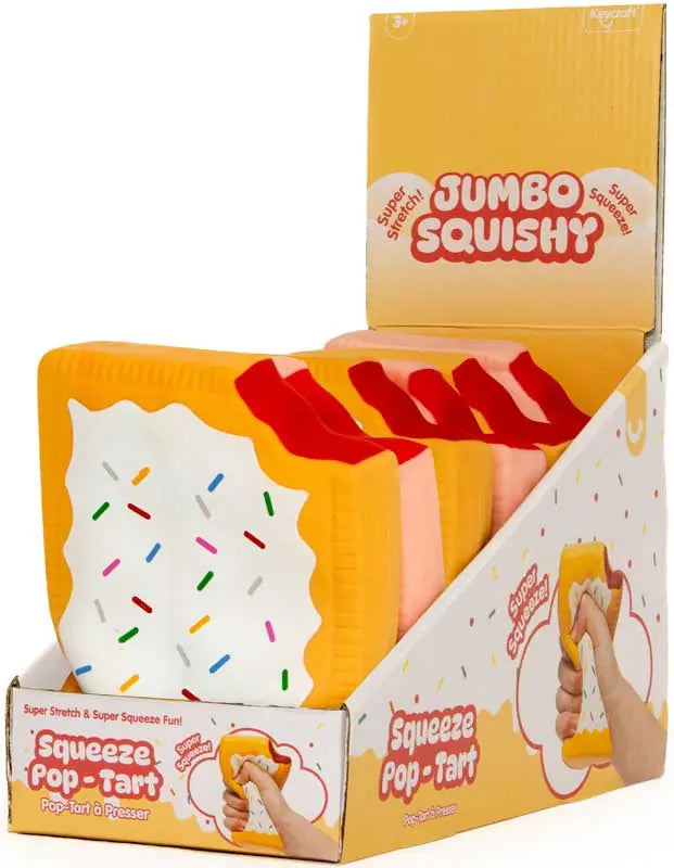JUMBO SQUISHY POP TART ASSORTED