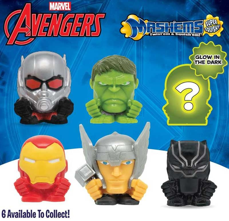 MASHEMS MARVEL AVENGERS - SPHERE CAPSULE ASSORTED