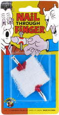 NAIL THROUGH FINGER