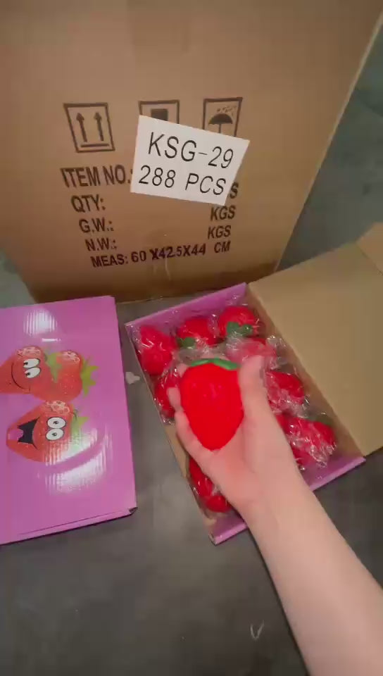 Large Squishy Strawberry