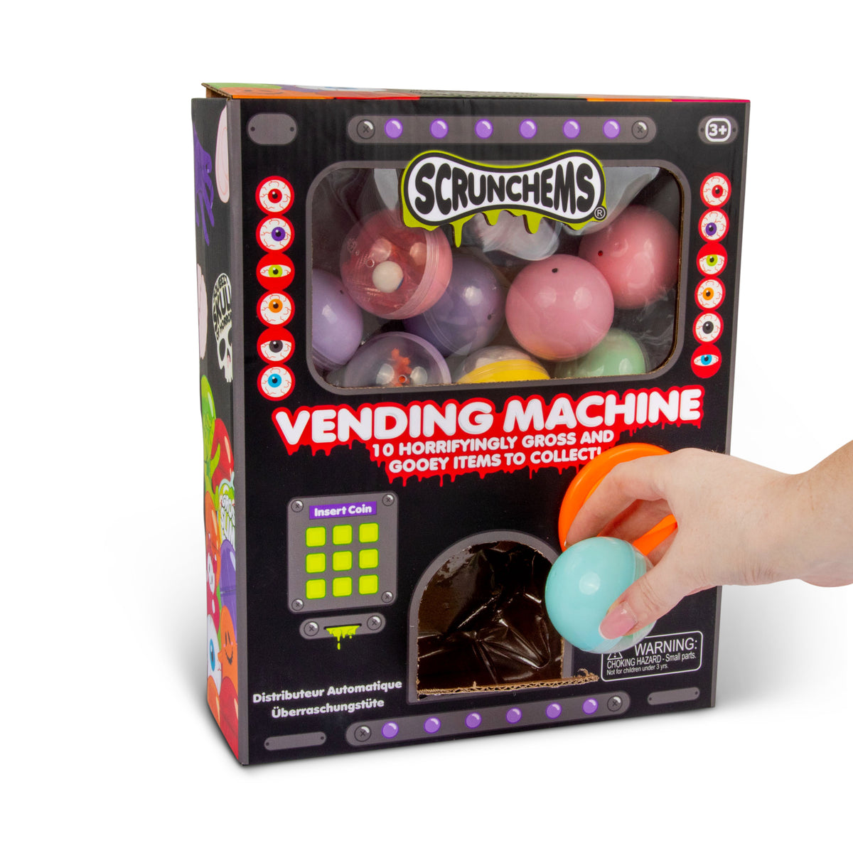Scrunchems Gross Vending Machines