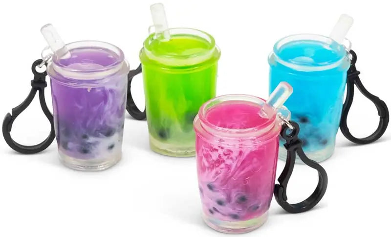 SCRUNCHEMS BUBBLE TEA KEYCHAIN ASSORTED