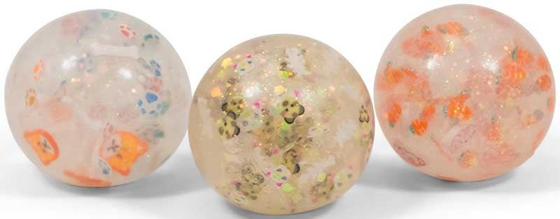 SCRUNCHEMS PETS DIDDY SQUISH BALL - 3PK