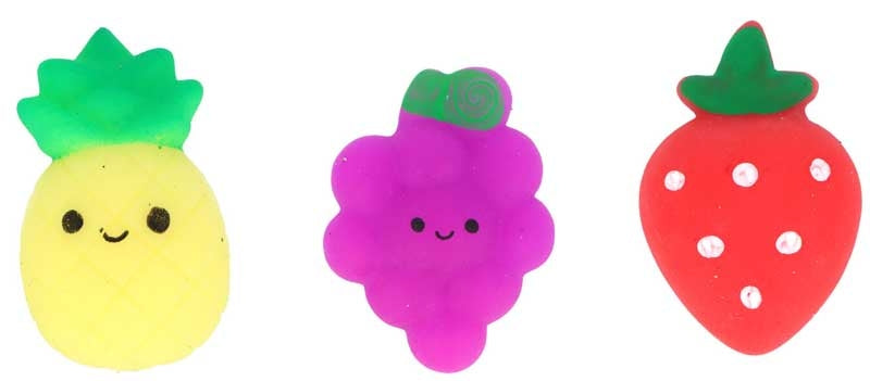 SQUISHY FRUIT ASSORTED