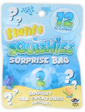 SQUISHY SEALIFE SURPRISE 2 PCE ASSORTED